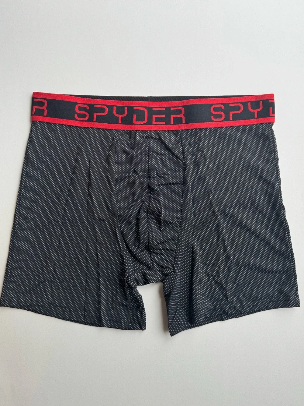 Spyder - Men's Boxer Briefs with Red Logo Waistband